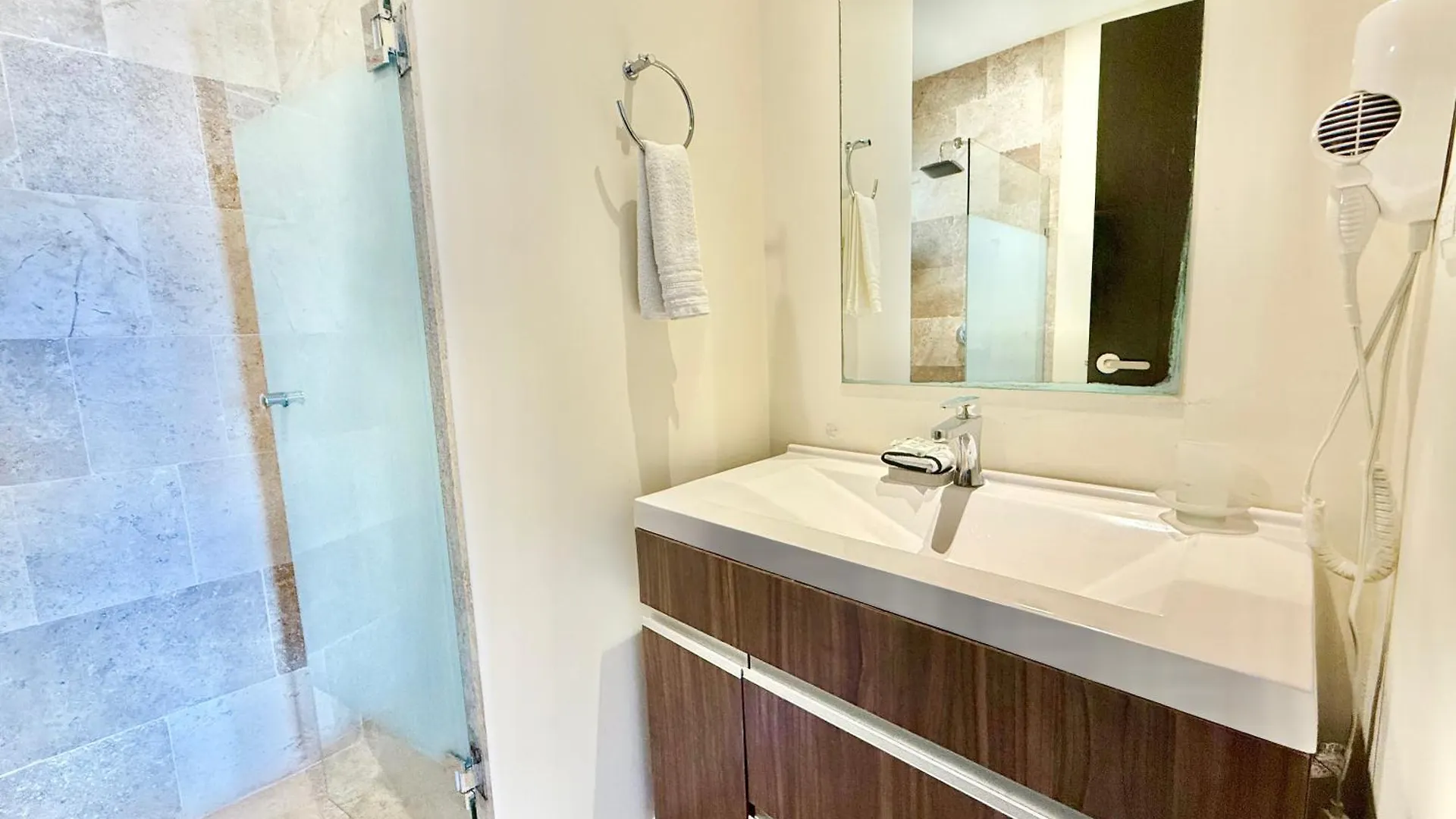 Large Studio, Large Rooftop Pool, Great Location! Playa del Carmen Apartment